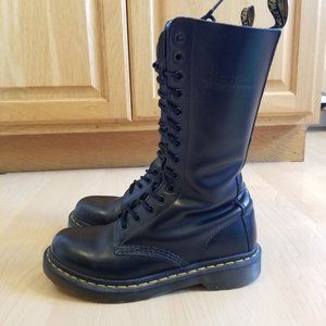 Dr. Martens Black Lace Up Boots
